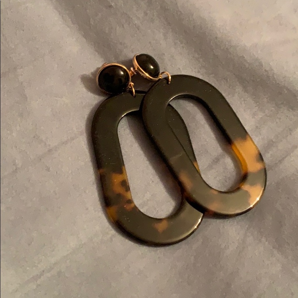 turtle shell earrings